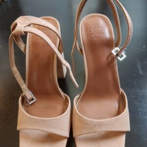 ASOS Tan Heeled Sandals